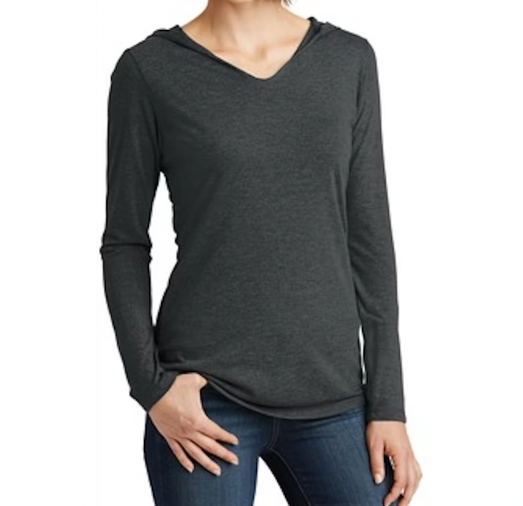 Womens's Perfect Tri Long Sleeve Hoodie