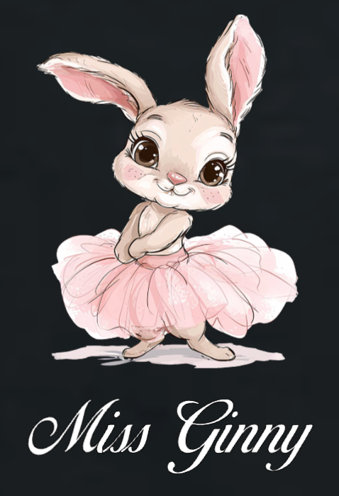 Ballerina Bunnies T-shirt *Limited Edition*