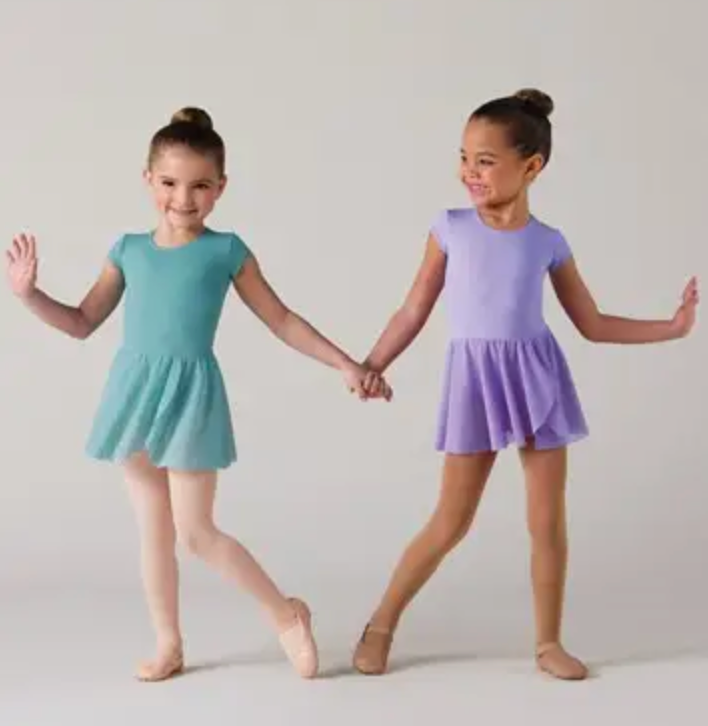 Kids Cap Sleeve Bow Back Dress