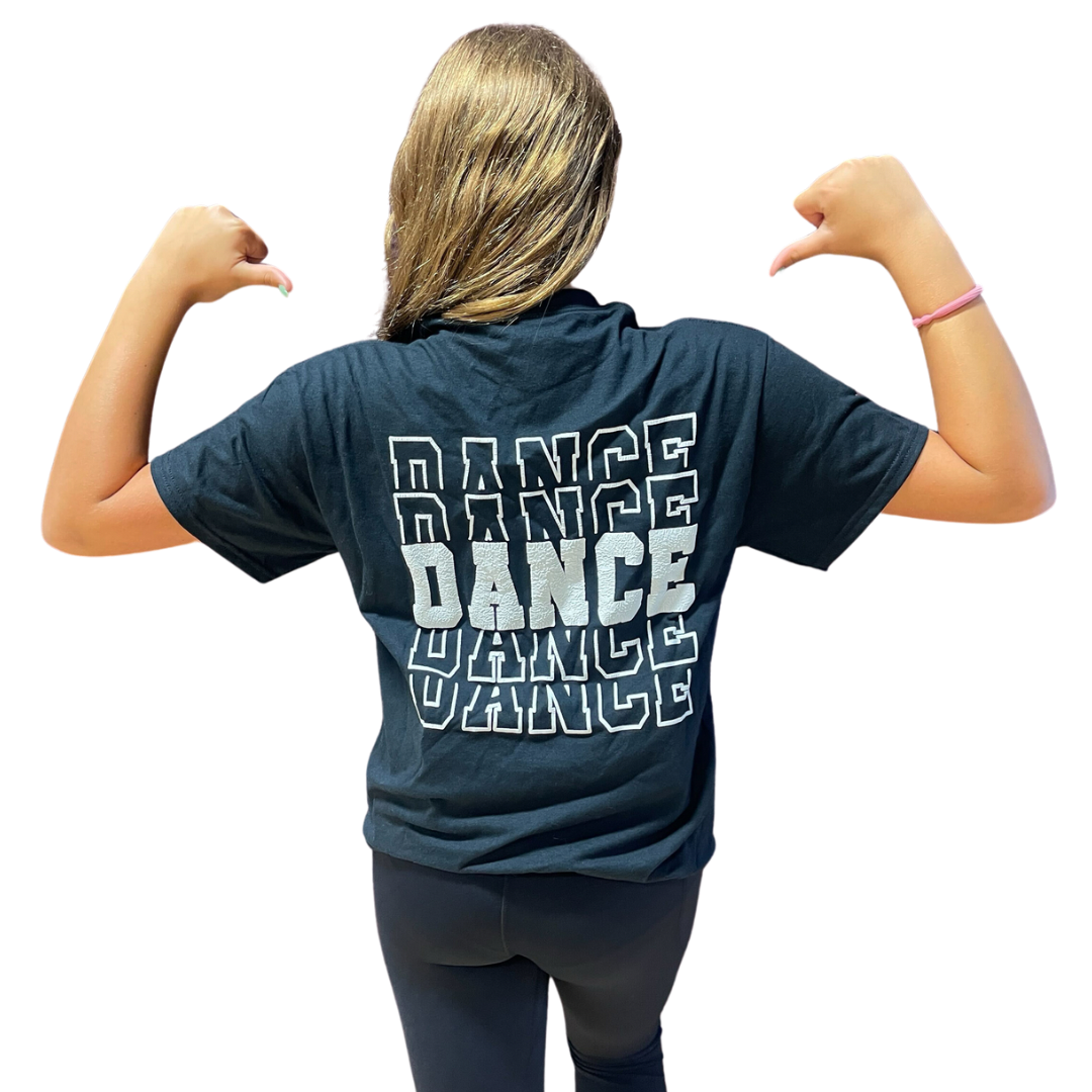 DANCE DANCE DANCE Puff Vinyl T-shirt