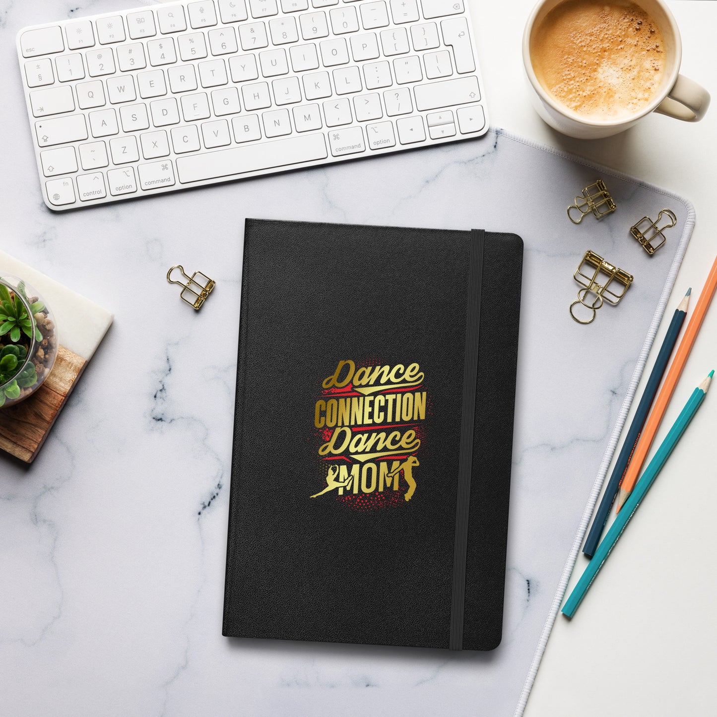 Dance Mom Hardcover bound notebook