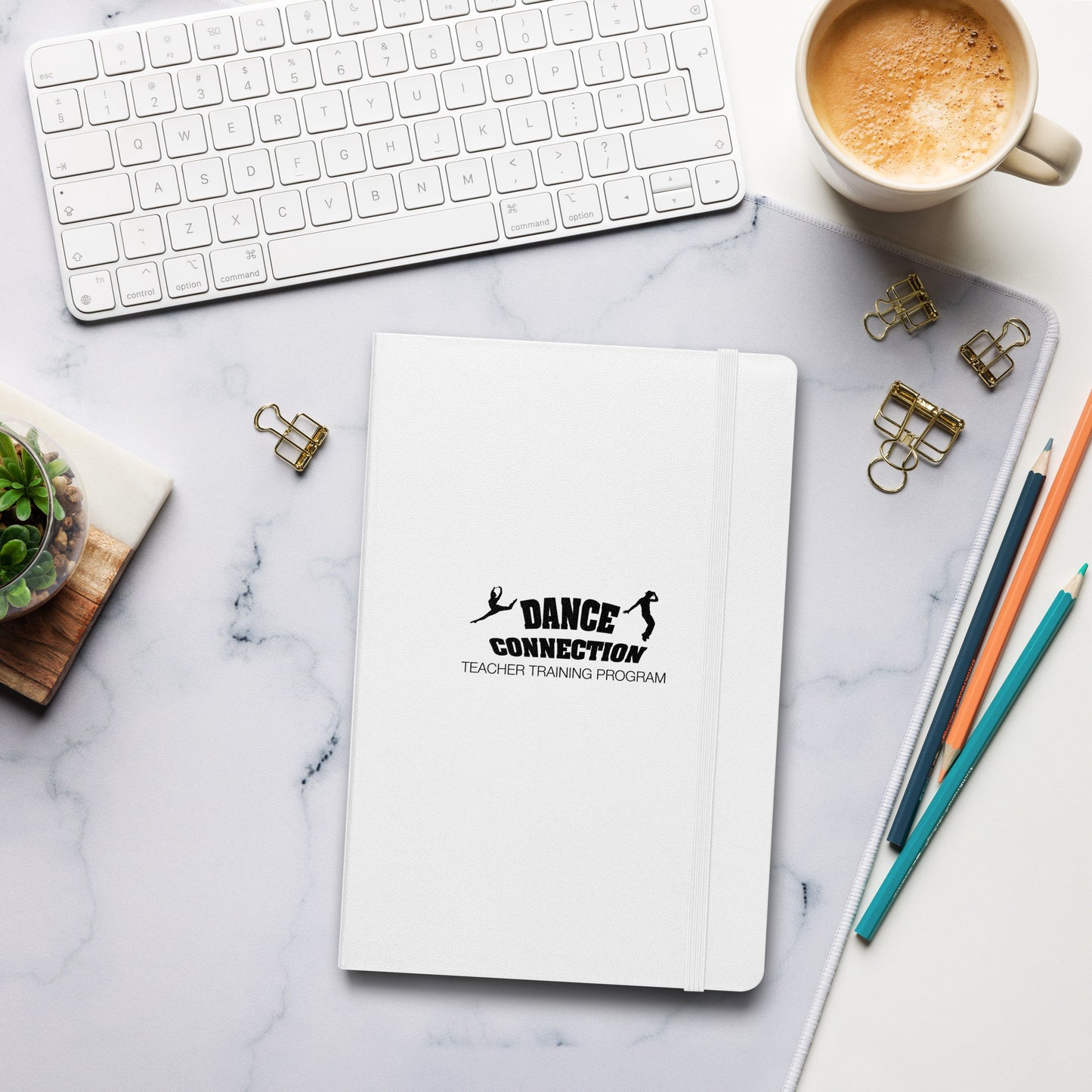 Teacher Training Program Hardcover bound notebook