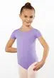 Short Sleeve High Back Leotard