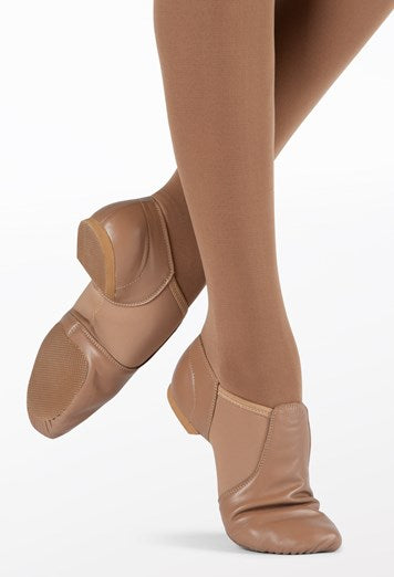 Leather Slip-On Jazz Shoe
