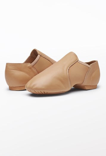 Leather Slip-On Jazz Shoe