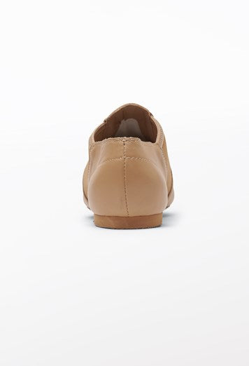 Leather Slip-On Jazz Shoe