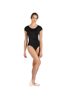 Cap Sleeve Princess Seam Leotard