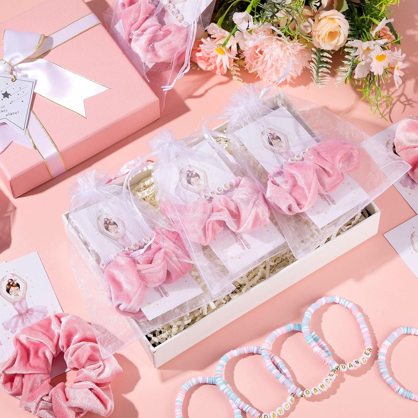 Dance Bracelet & Hair Scrunchie Gift Set