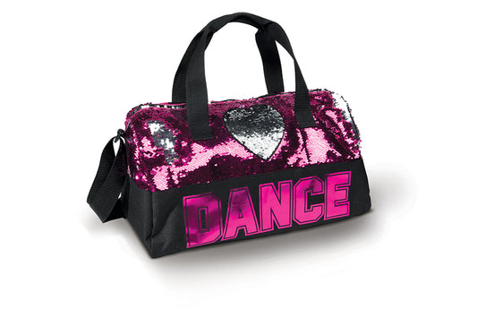 Sequin Dance Heart Bag
