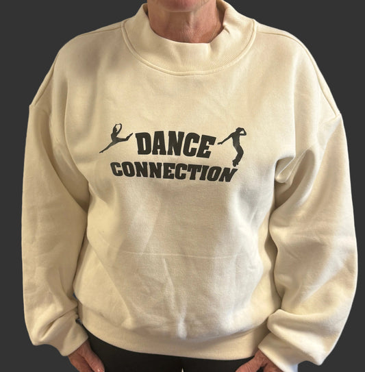 DC Logo Mock Neck Sweatshirt
