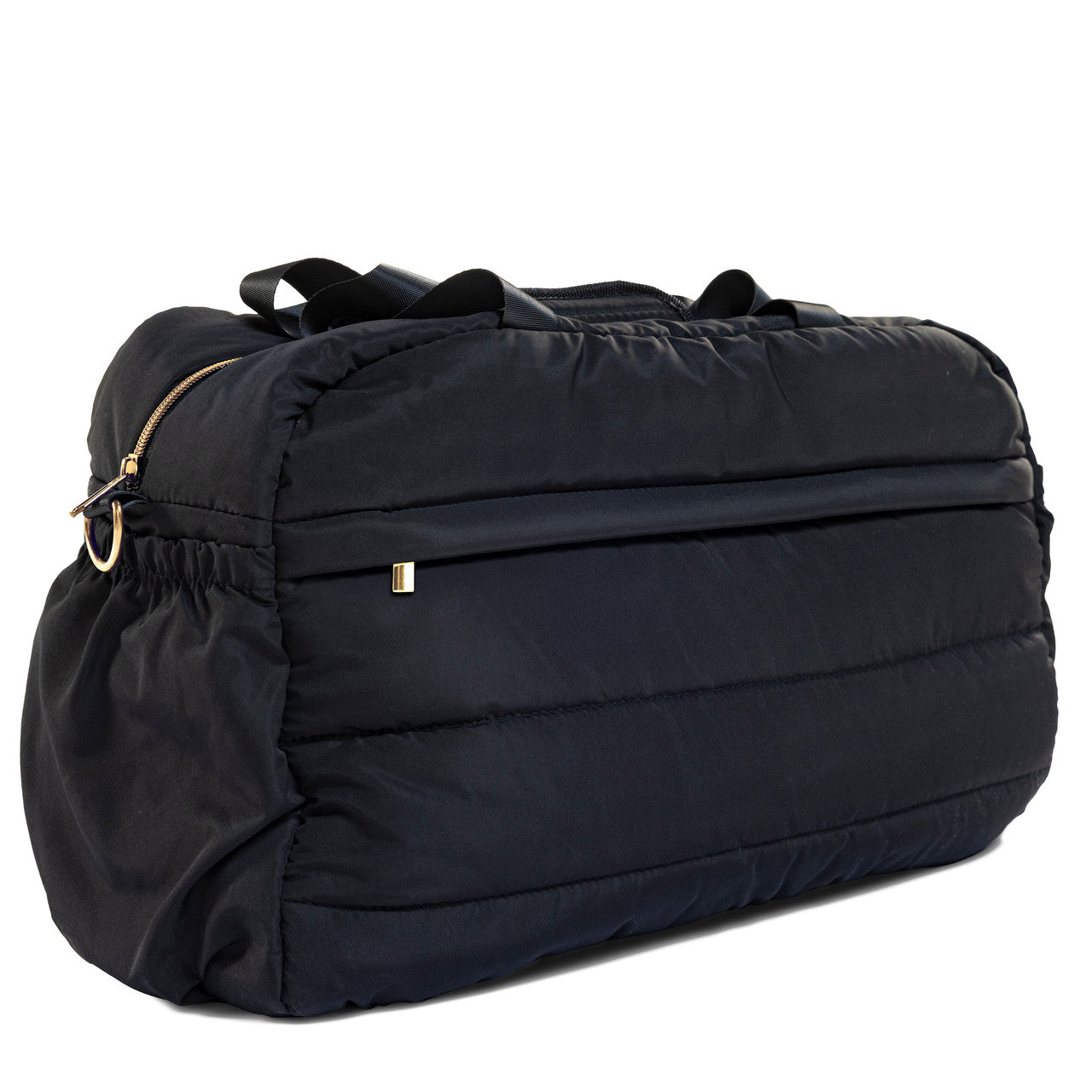 DC logo Puffer Duffle Bag