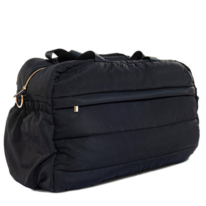 DC logo Puffer Duffle Bag
