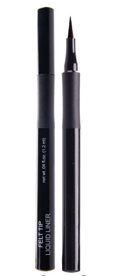Felt Tip Liquid Liner Black