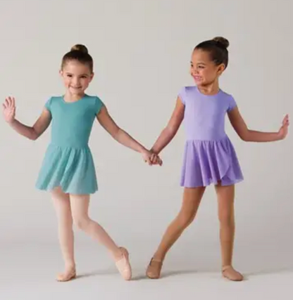 Kids Cap Sleeve Bow Back Dress