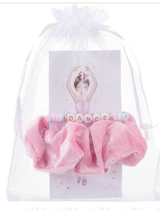 Dance Bracelet & Hair Scrunchie Gift Set