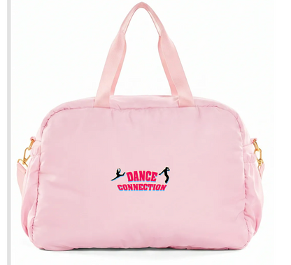 DC logo Puffer Duffle Bag