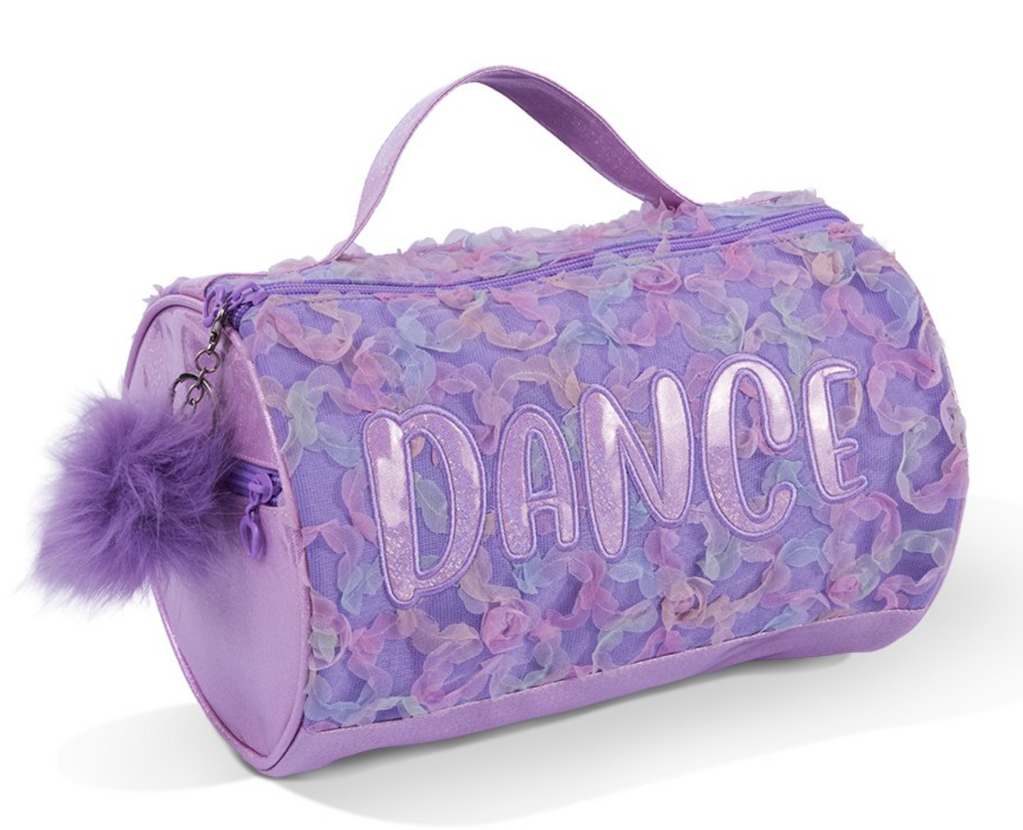 GLITTER BLOSSOM DUFFLE BAG