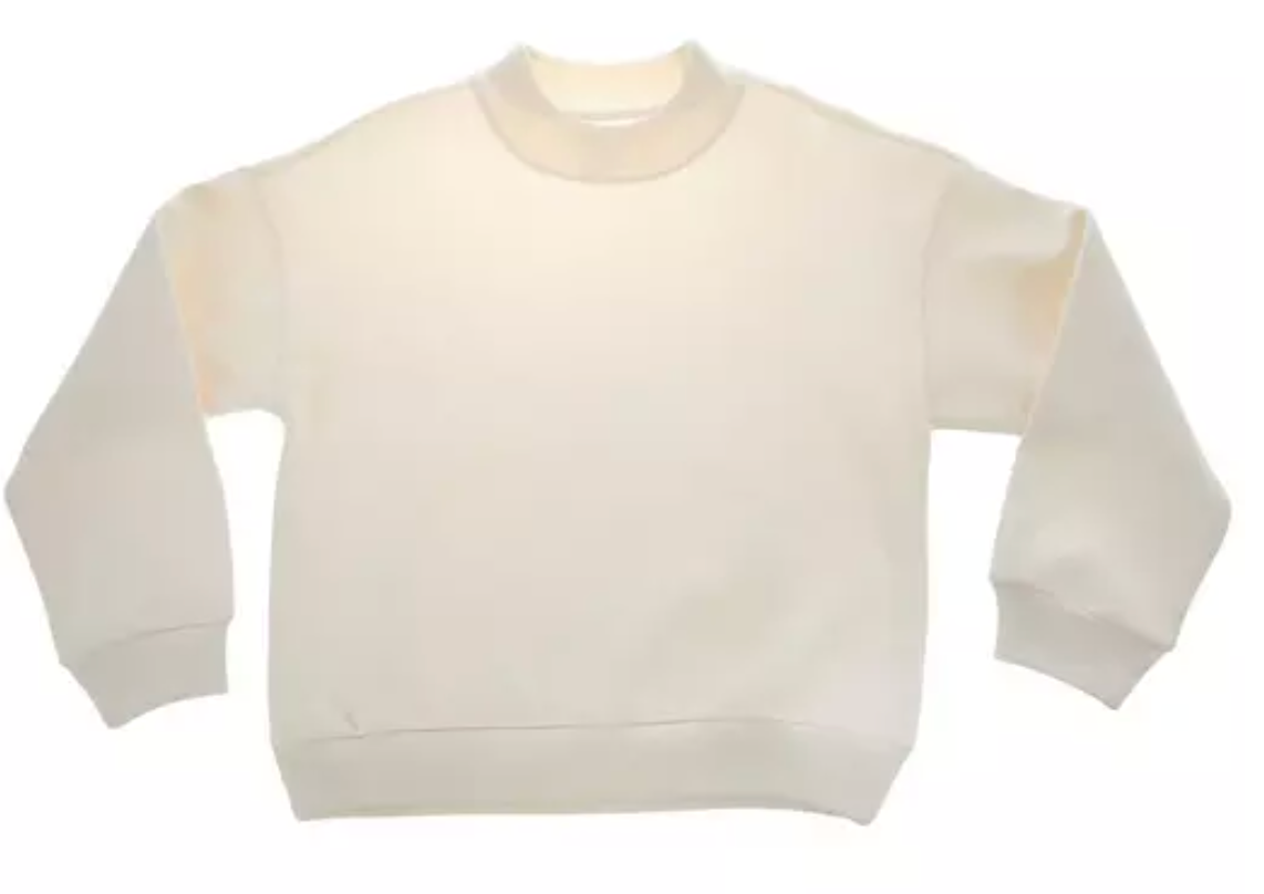 DC Logo Mock Neck Sweatshirt