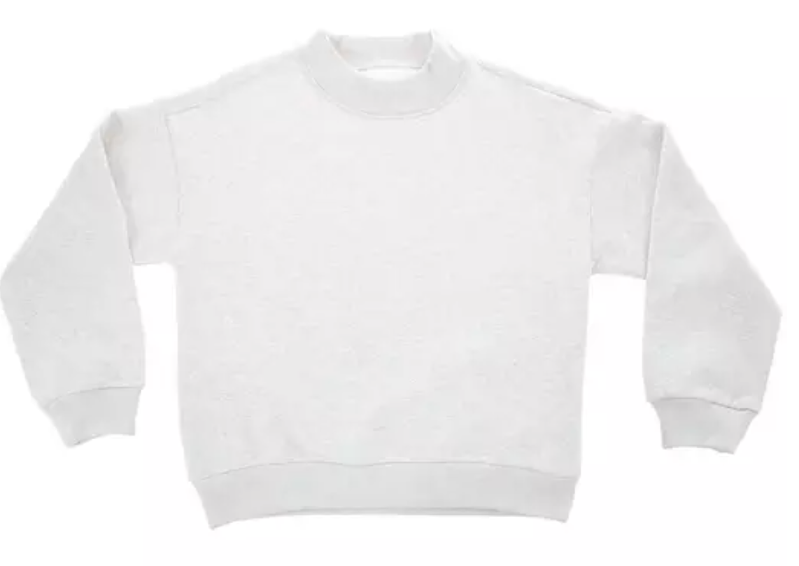 DC Logo Mock Neck Sweatshirt