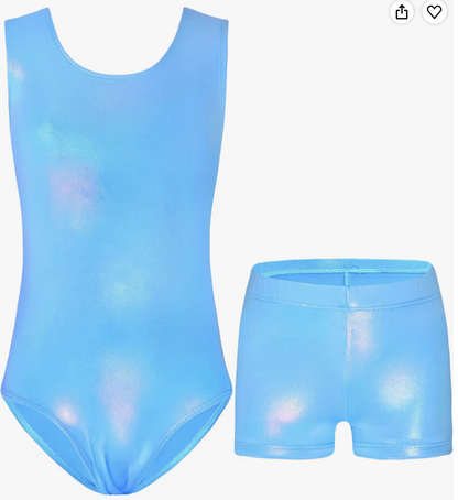 Acro Leotard with matching Shorts