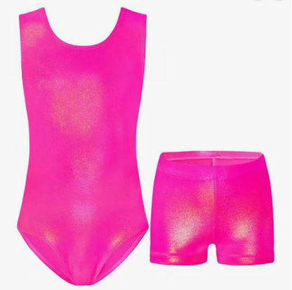 Acro Leotard with matching Shorts