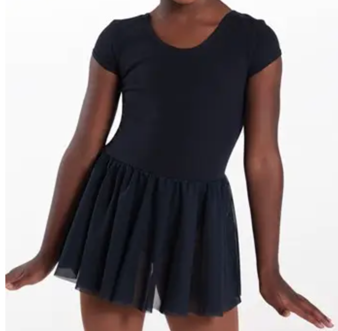 Short Sleeve Bow Dress