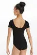 Cotton Short Sleeve Leotard